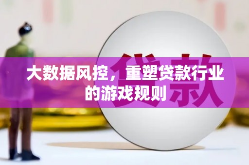 贾汪大数据风控，重塑贷款行业的游戏规则