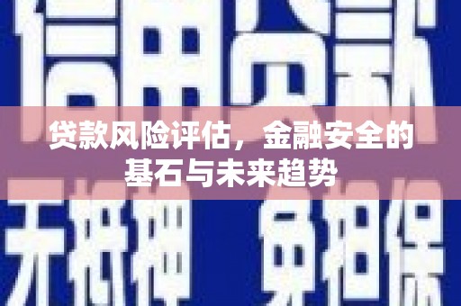 磁县贷款风险评估，金融安全的基石与未来趋势