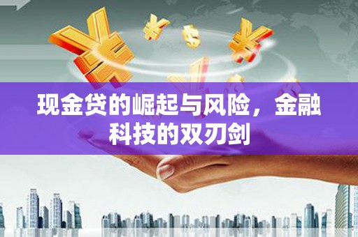 昂昂溪现金贷的崛起与风险，金融科技的双刃剑
