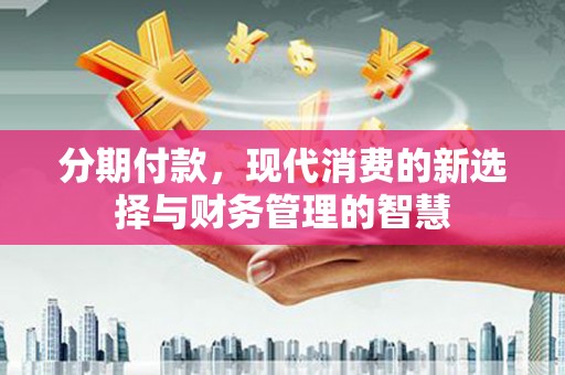 芦竹分期付款，现代消费的新选择与财务管理的智慧
