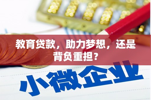 巴州教育贷款，助力梦想，还是背负重担？