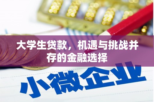 观山湖大学生贷款，机遇与挑战并存的金融选择