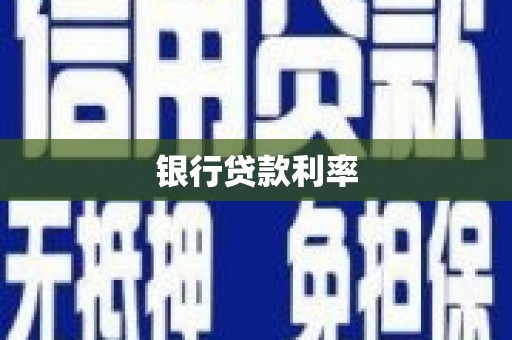 聂荣银行贷款利率