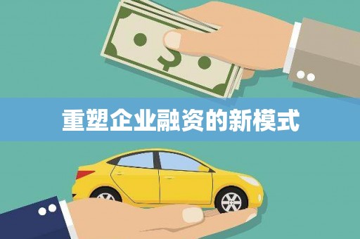 龙崎重塑企业融资的新模式