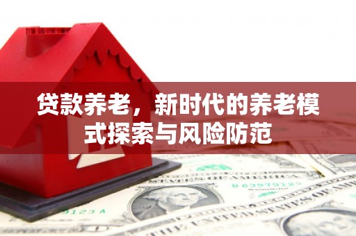 木里贷款养老，新时代的养老模式探索与风险防范